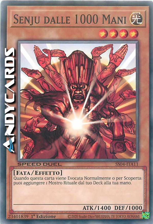 Clicca per ulteriori dettagli di - SENJU DALLE 1000 MANI - SENJU DALLE 1000 MANI
