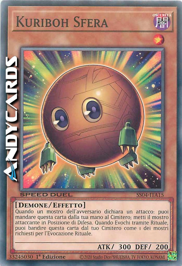 Clicca per ulteriori dettagli di - KURIBOH SFERA - KURIBOH SFERA