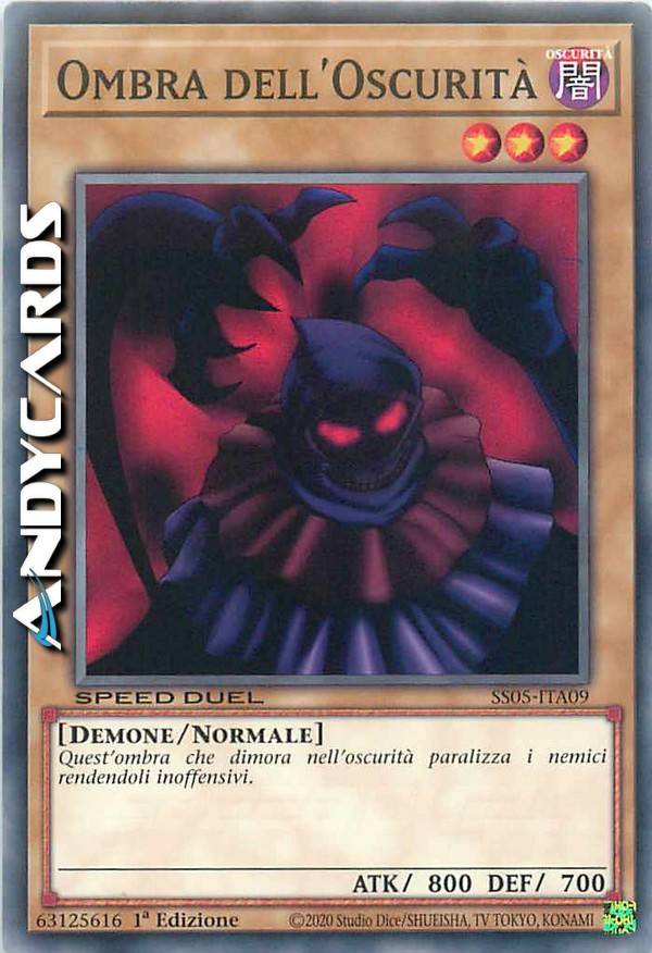 Clicca per ulteriori dettagli di - OMBRA DELL'OSCURITÀ - OMBRA DELL'OSCURITÀ