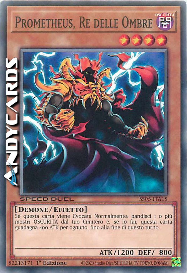 Clicca per ulteriori dettagli di - PROMETHEUS, RE DELLE OMBRE - PROMETHEUS, RE DELLE OMBRE
