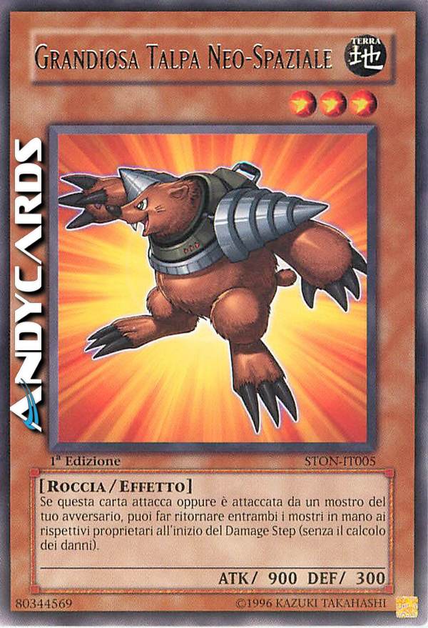 Clicca per ulteriori dettagli di - GRANDIOSA TALPA NEO-SPAZIALE - GRANDIOSA TALPA NEO-SPAZIALE