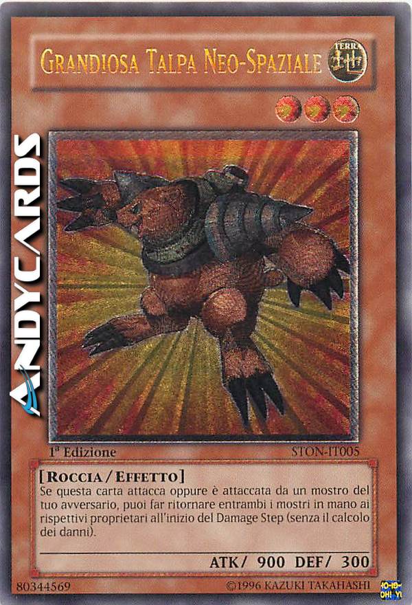 Clicca per ulteriori dettagli di - GRANDIOSA TALPA NEO-SPAZIALE - GRANDIOSA TALPA NEO-SPAZIALE