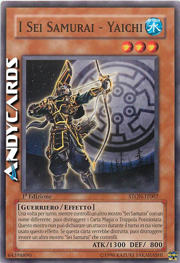 Clicca per ulteriori dettagli di - I SEI SAMURAI - YAICHI - I SEI SAMURAI - YAICHI