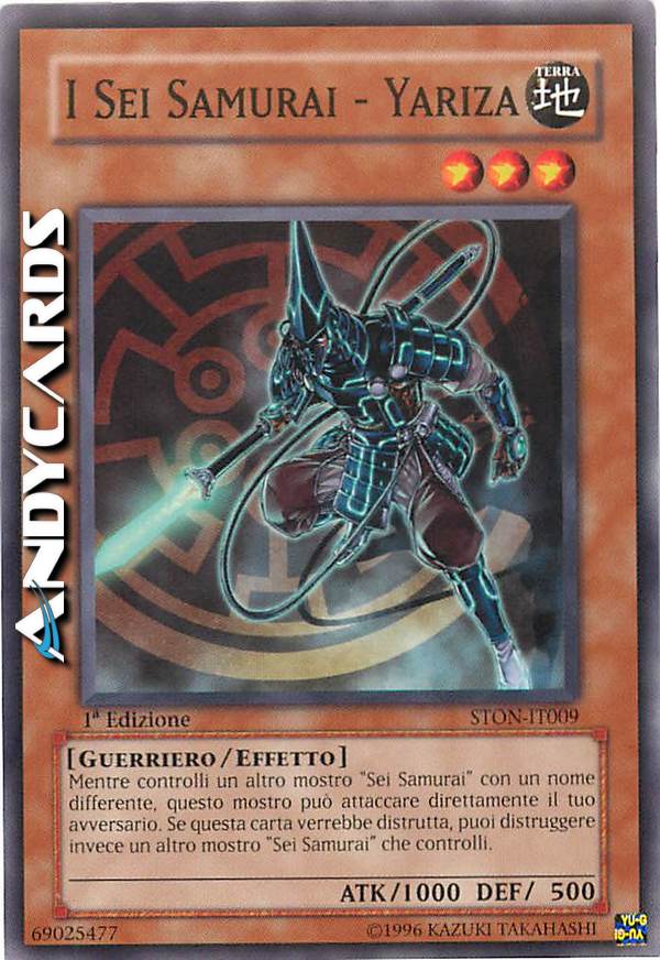 Clicca per ulteriori dettagli di - I SEI SAMURAI - YARIZA - I SEI SAMURAI - YARIZA