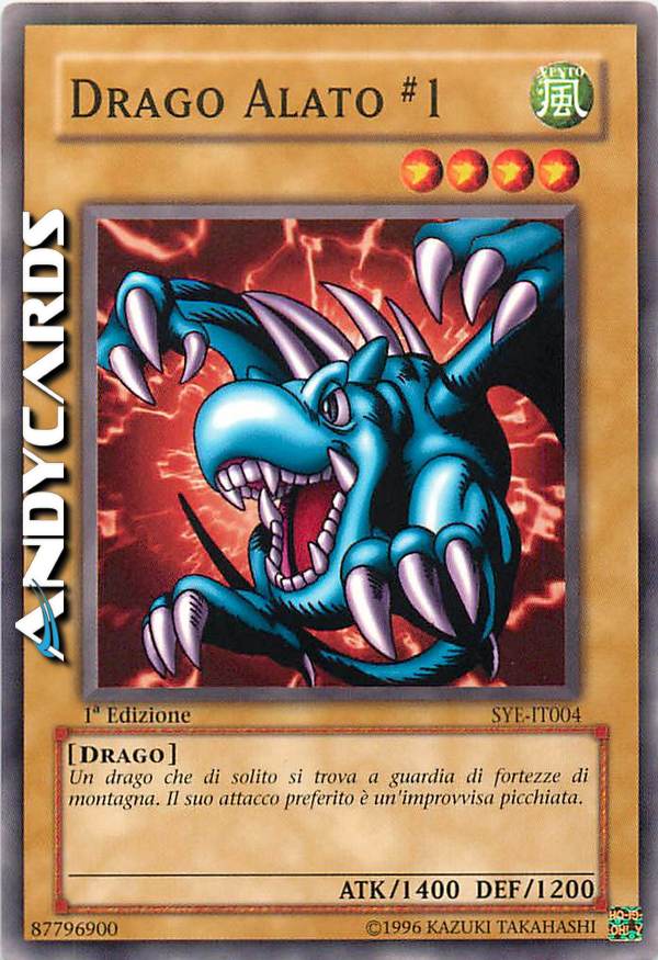 Clicca per ulteriori dettagli di - DRAGO ALATO #1 - DRAGO ALATO #1