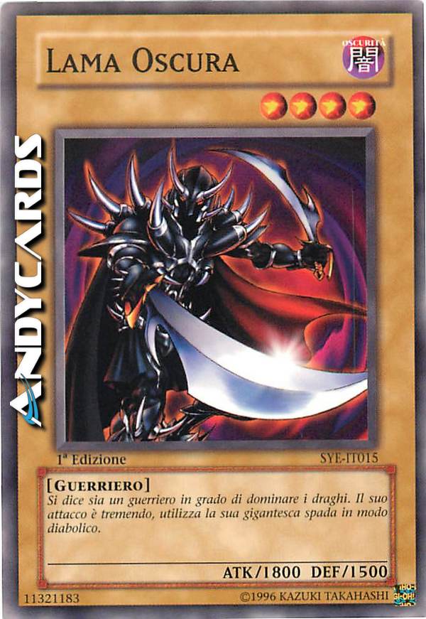 Clicca per ulteriori dettagli di - LAMA OSCURA - LAMA OSCURA
