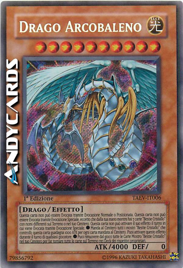 Clicca per ulteriori dettagli di - DRAGO ARCOBALENO - DRAGO ARCOBALENO