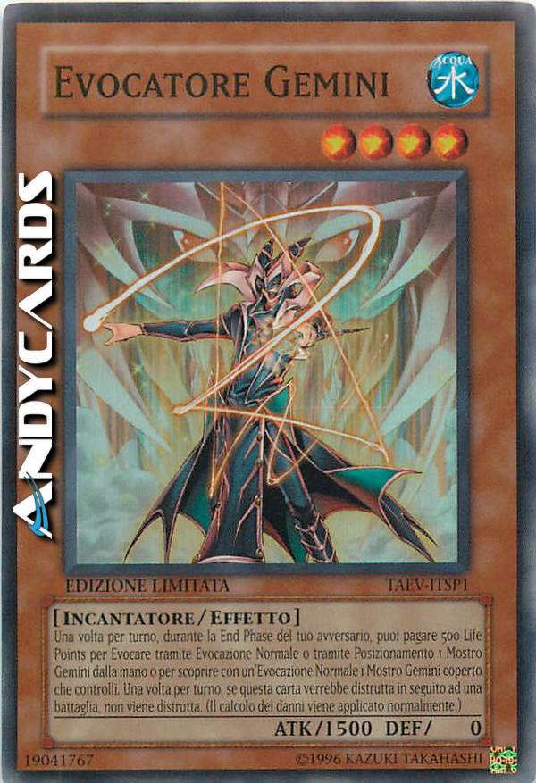 Clicca per ulteriori dettagli di - EVOCATORE GEMINI - EVOCATORE GEMINI