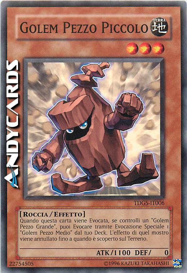Clicca per ulteriori dettagli di - GOLEM PEZZO PICCOLO - GOLEM PEZZO PICCOLO