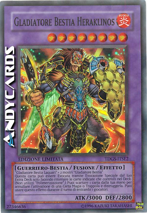 Clicca per ulteriori dettagli di - GLADIATORE BESTIA HERAKLINOS - GLADIATORE BESTIA HERAKLINOS