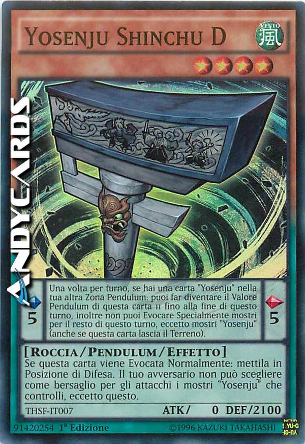 Clicca per ulteriori dettagli di - YOSENJU SHINCHU D - YOSENJU SHINCHU D