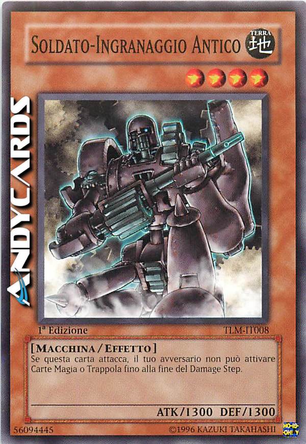 Clicca per ulteriori dettagli di - SOLDATO-INGRANAGGIO ANTICO - SOLDATO-INGRANAGGIO ANTICO