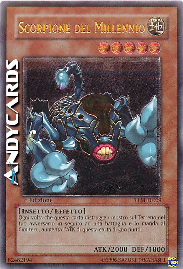 Clicca per ulteriori dettagli di - SCORPIONE DEL MILLENNIO - SCORPIONE DEL MILLENNIO