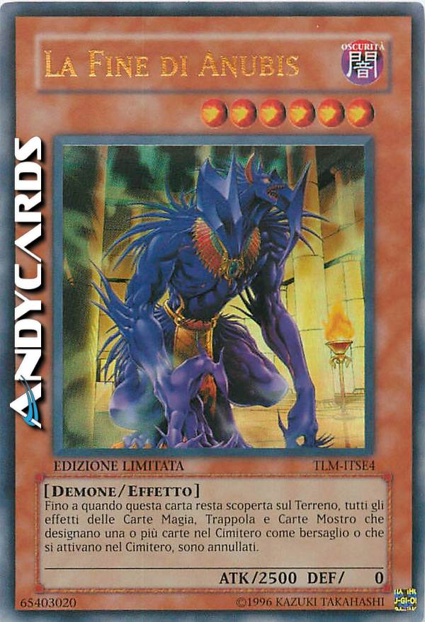 Clicca per ulteriori dettagli di - LA FINE DI ANUBIS - LA FINE DI ANUBIS