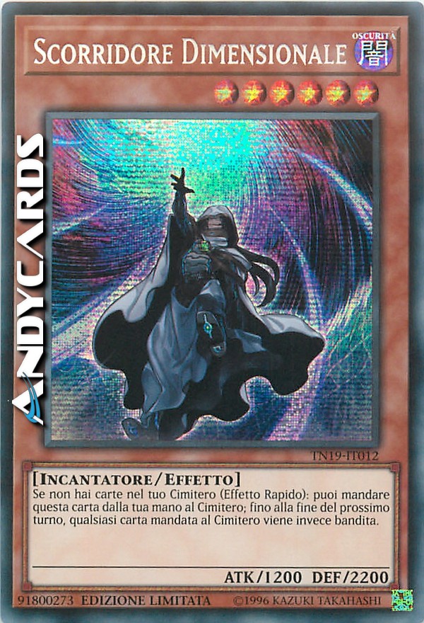 Clicca per ulteriori dettagli di - SCORRIDORE DIMENSIONALE - SCORRIDORE DIMENSIONALE