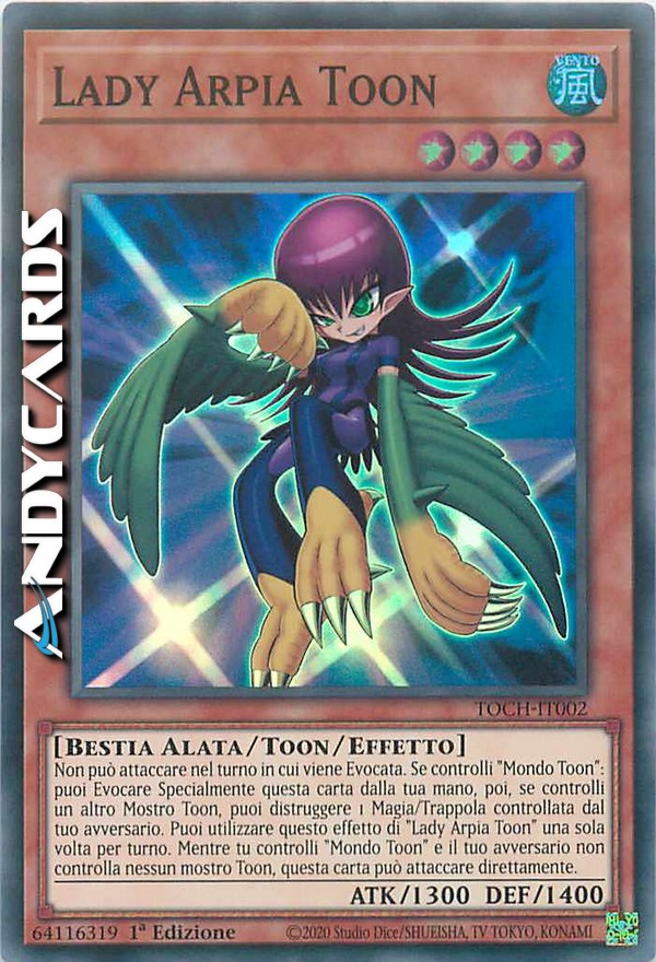 Clicca per ulteriori dettagli di - LADY ARPIA TOON - LADY ARPIA TOON