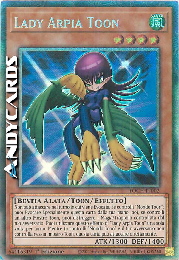 Clicca per ulteriori dettagli di - LADY ARPIA TOON - LADY ARPIA TOON