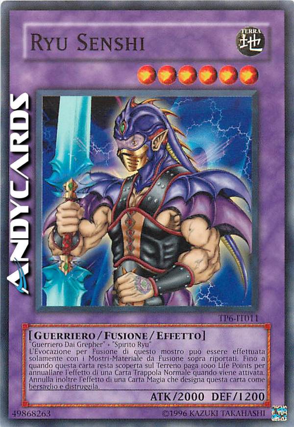 Clicca per ulteriori dettagli di - RYU SENSHI - RYU SENSHI