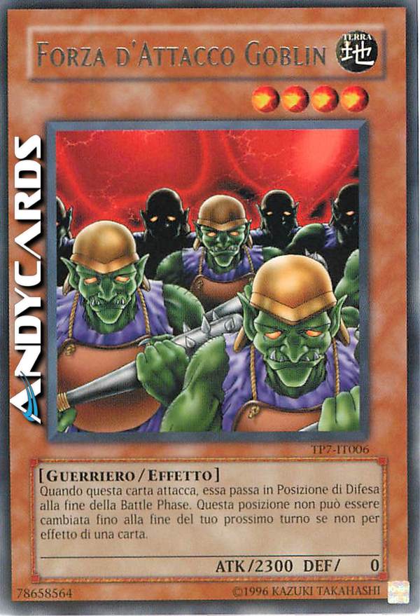 Clicca per ulteriori dettagli di - FORZA D'ATTACCO GOBLIN - FORZA D'ATTACCO GOBLIN