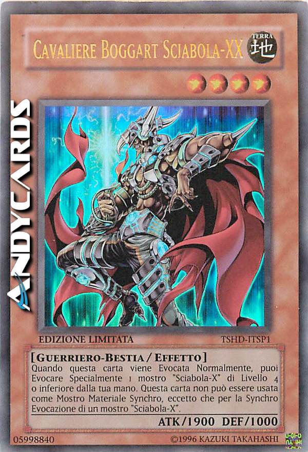 Clicca per ulteriori dettagli di - CAVALIERE BOGGART SCIABOLA-XX - CAVALIERE BOGGART SCIABOLA-XX
