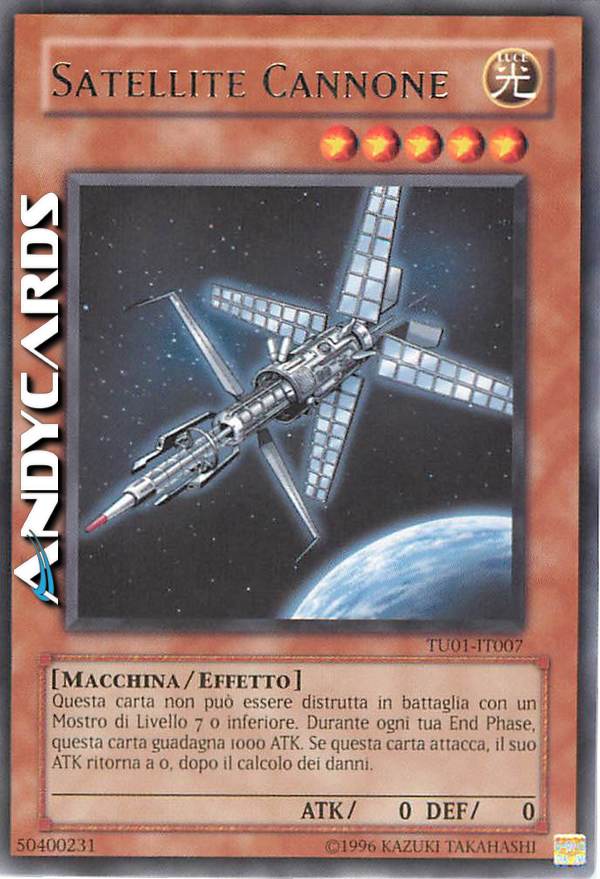 Clicca per ulteriori dettagli di - SATELLITE CANNONE - SATELLITE CANNONE