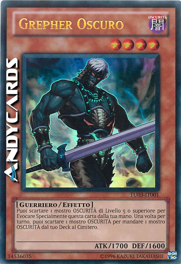 Clicca per ulteriori dettagli di - GREPHER OSCURO - GREPHER OSCURO