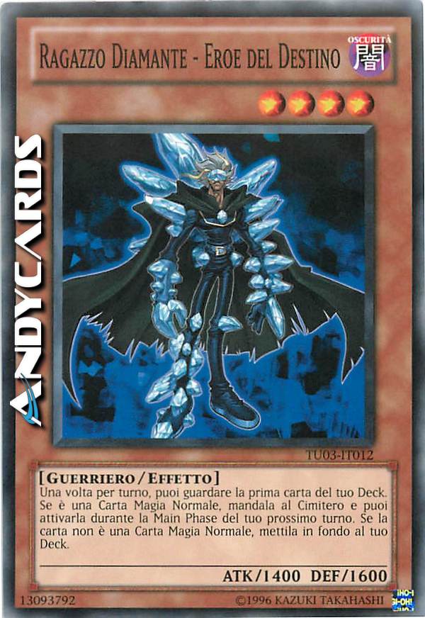 Clicca per ulteriori dettagli di - RAGAZZO DIAMANTE - EROE DEL DESTINO - RAGAZZO DIAMANTE - EROE DEL DESTINO