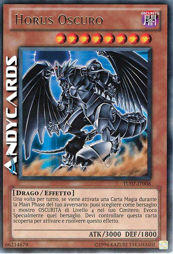 Clicca per ulteriori dettagli di - HORUS OSCURO - HORUS OSCURO