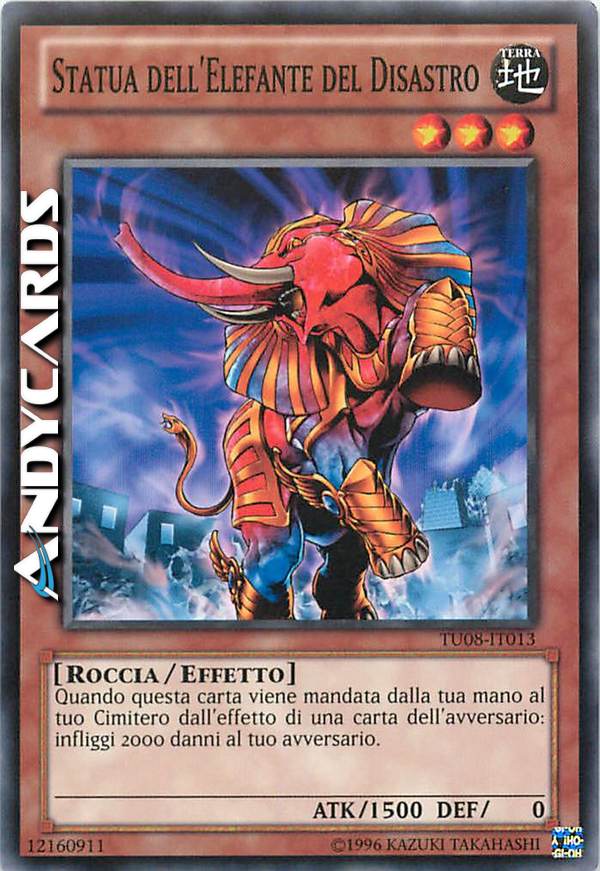Clicca per ulteriori dettagli di - STATUA DELL'ELEFANTE DEL DISASTRO - STATUA DELL'ELEFANTE DEL DISASTRO