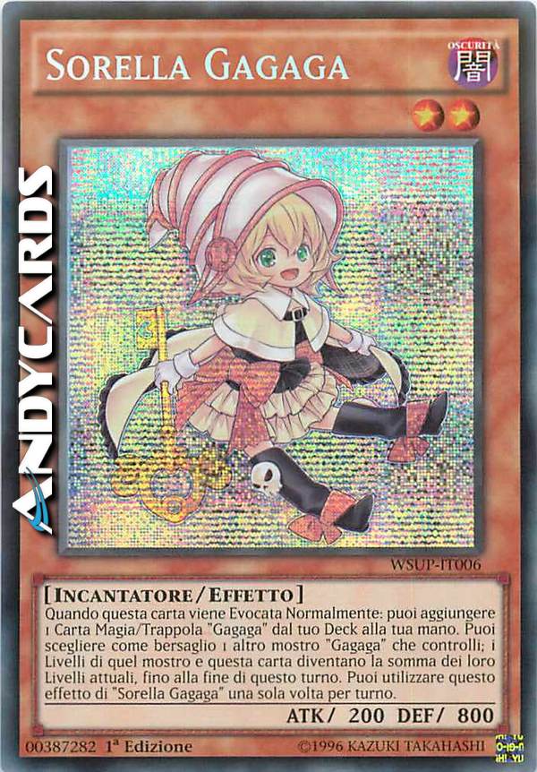 Clicca per ulteriori dettagli di - SORELLA GAGAGA - SORELLA GAGAGA