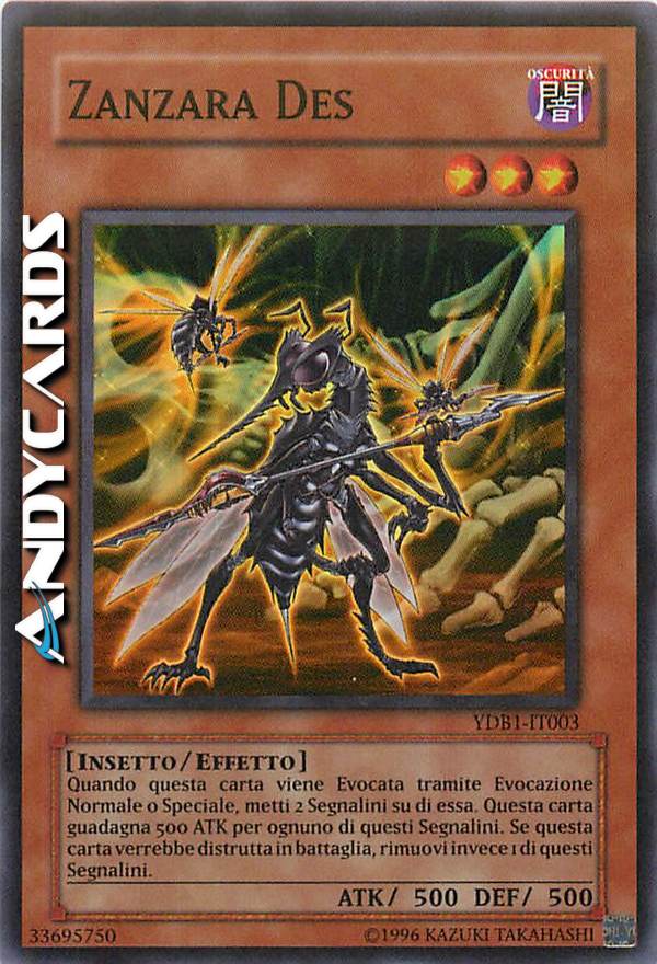 Clicca per ulteriori dettagli di - ZANZARA DES - ZANZARA DES