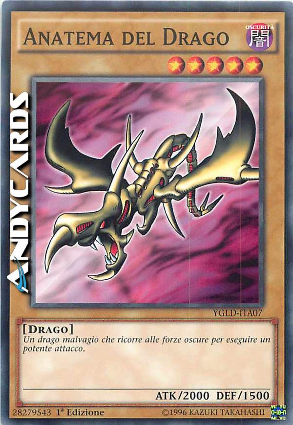 Clicca per ulteriori dettagli di - ANATEMA DEL DRAGO - ANATEMA DEL DRAGO