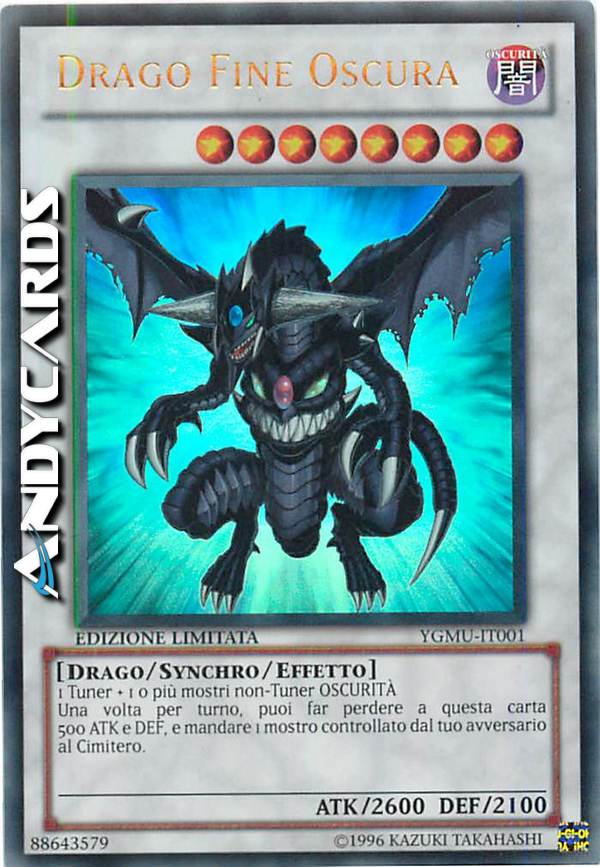 Clicca per ulteriori dettagli di - DRAGO FINE OSCURA - DRAGO FINE OSCURA