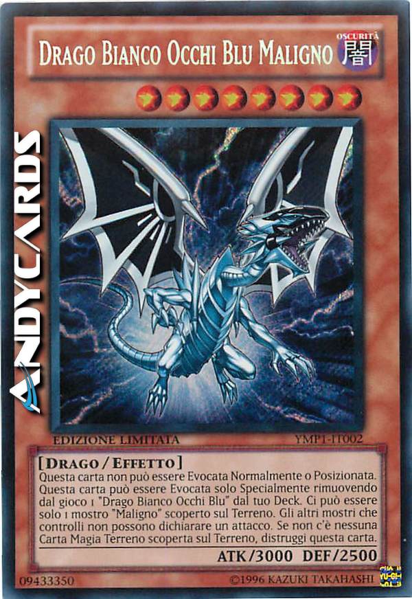 Clicca per ulteriori dettagli di - DRAGO BIANCO OCCHI BLU MALIGNO - DRAGO BIANCO OCCHI BLU MALIGNO