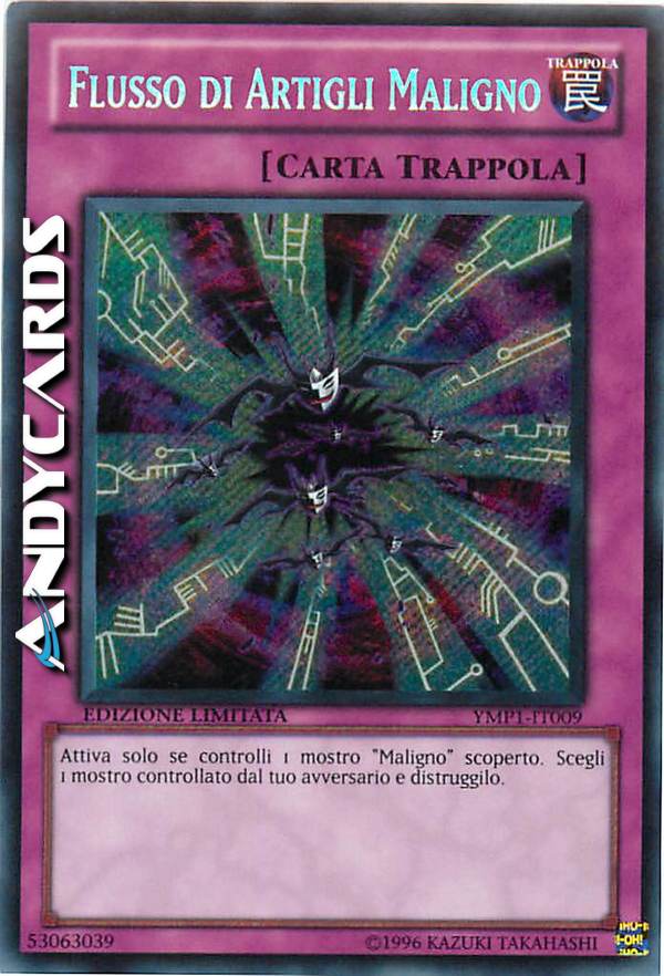 Clicca per ulteriori dettagli di - FLUSSO DI ARTIGLI MALIGNO - FLUSSO DI ARTIGLI MALIGNO