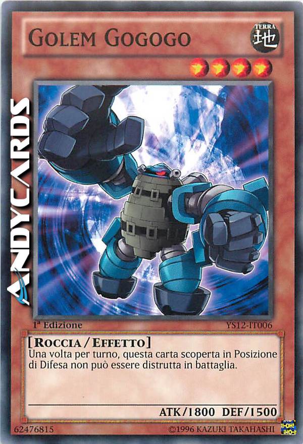 Clicca per ulteriori dettagli di - GOLEM GOGOGO - GOLEM GOGOGO