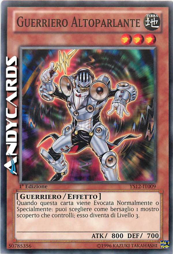 Clicca per ulteriori dettagli di - GUERRIERO ALTOPARLANTE - GUERRIERO ALTOPARLANTE