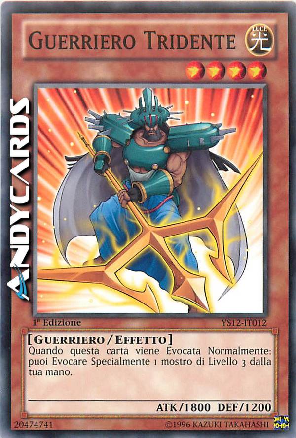 Clicca per ulteriori dettagli di - GUERRIERO TRIDENTE - GUERRIERO TRIDENTE