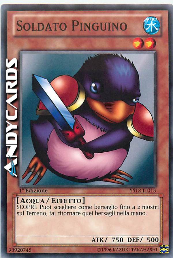 Clicca per ulteriori dettagli di - SOLDATO PINGUINO - SOLDATO PINGUINO
