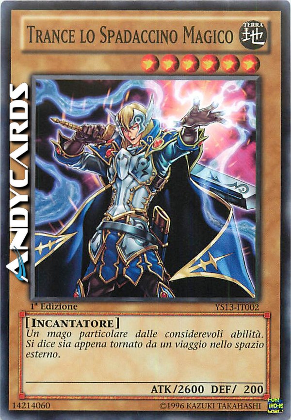 Clicca per ulteriori dettagli di - TRANCE LO SPADACCINO MAGICO - TRANCE LO SPADACCINO MAGICO
