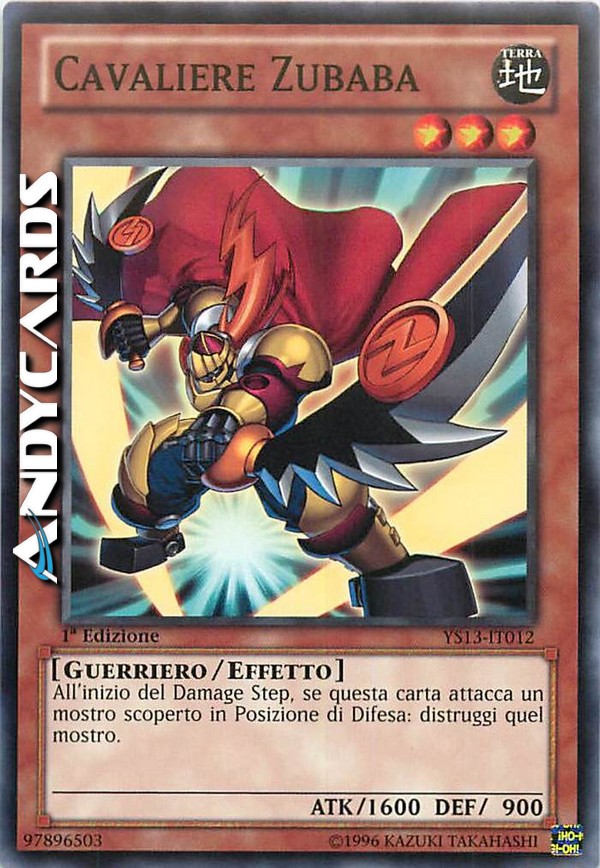 Clicca per ulteriori dettagli di - CAVALIERE ZUBABA - CAVALIERE ZUBABA