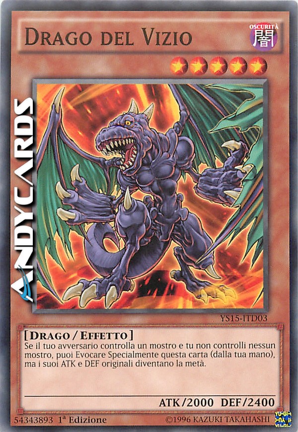 Clicca per ulteriori dettagli di - DRAGO DEL VIZIO - DRAGO DEL VIZIO