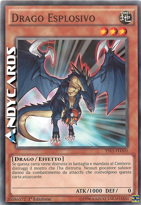 Clicca per ulteriori dettagli di - DRAGO ESPLOSIVO - DRAGO ESPLOSIVO