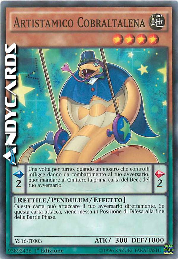 Clicca per ulteriori dettagli di - ARTISTAMICO COBRALTALENA - ARTISTAMICO COBRALTALENA