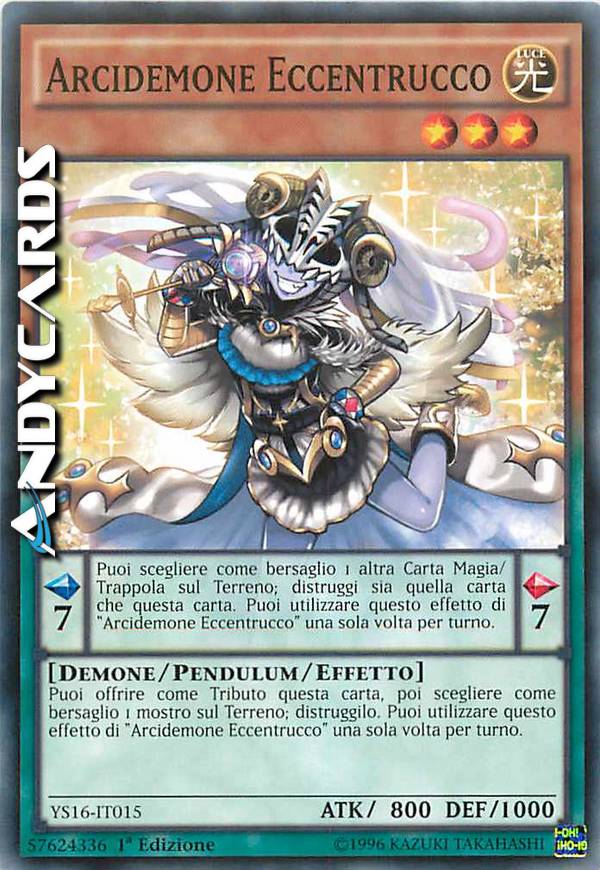 Clicca per ulteriori dettagli di - ARCIDEMONE ECCENTRUCCO - ARCIDEMONE ECCENTRUCCO