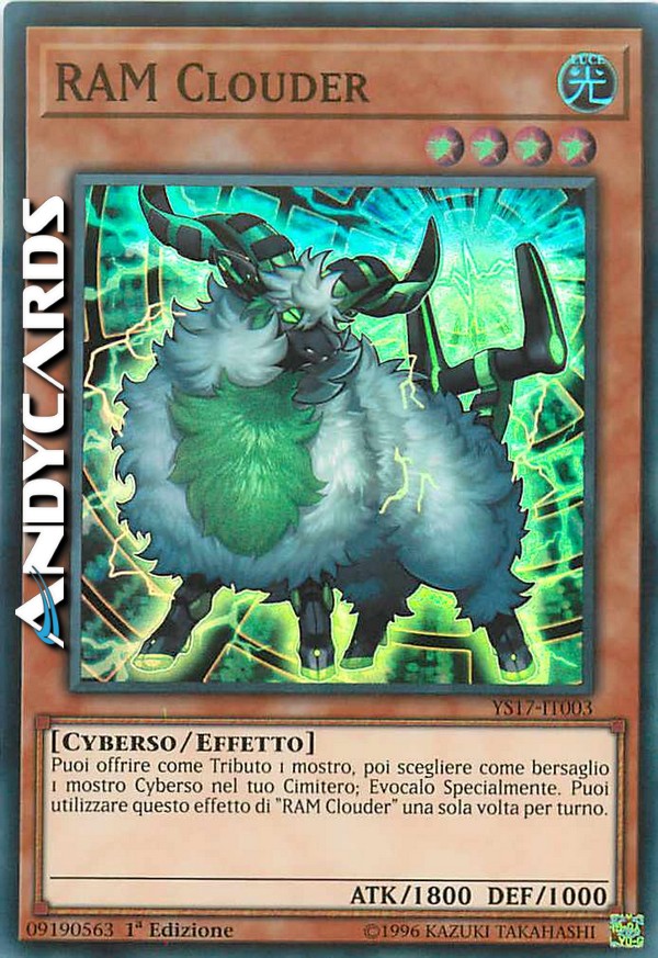 Clicca per ulteriori dettagli di - RAM CLOUDER - RAM CLOUDER