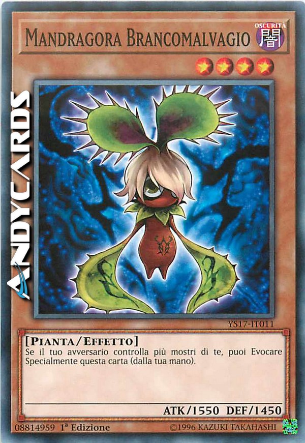 Clicca per ulteriori dettagli di - MANDRAGORA BRANCOMALVAGIO - MANDRAGORA BRANCOMALVAGIO