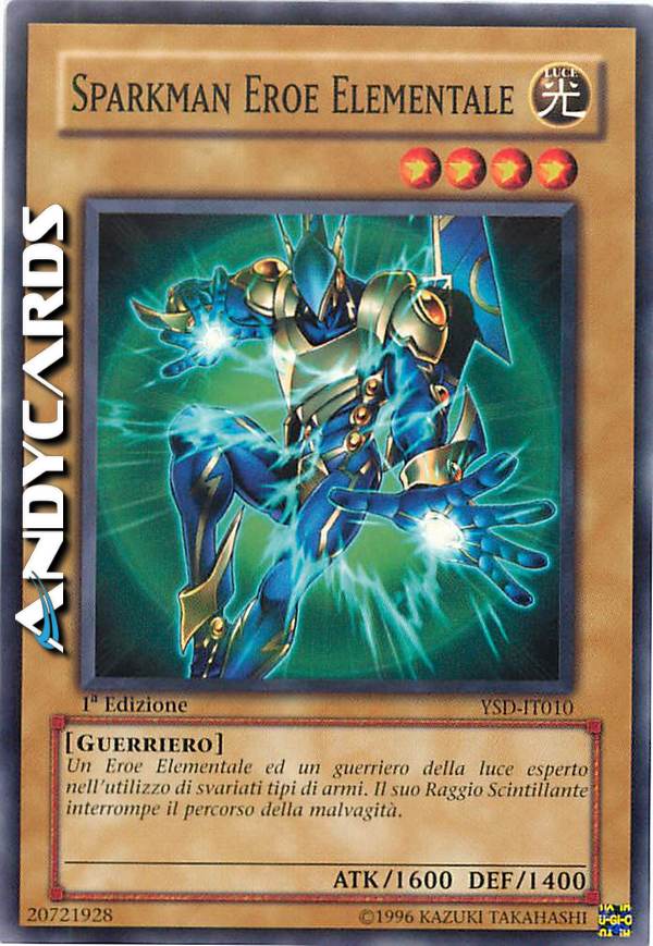 Clicca per ulteriori dettagli di - SPARKMAN EROE ELEMENTALE - SPARKMAN EROE ELEMENTALE
