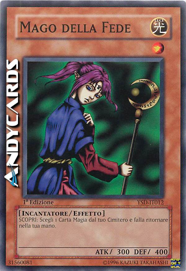 Clicca per ulteriori dettagli di - MAGO DELLA FEDE - MAGO DELLA FEDE
