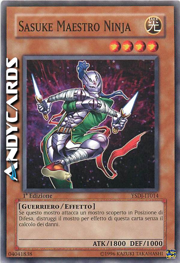 Clicca per ulteriori dettagli di - SASUKE MAESTRO NINJA - SASUKE MAESTRO NINJA